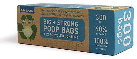 Ancol Made From Giant Poop Bag roll x 300 bags