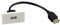 Módulo de placa de pared USB 2.0 A, 50x25mm