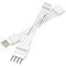 Light Solutions 0.16 ft Extension Cable for Philips Hue Gradient Lightstrip, White, Controller Kit