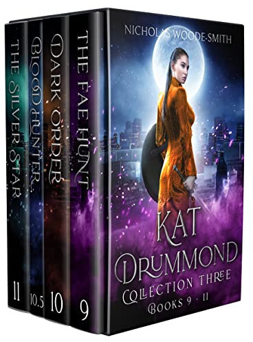Third Kat Drummond Collection: Kat Drummond Books 9 - 11 (Kat Drummond Four-Book Box Sets 3) (English Edition)