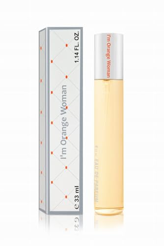 NAINA Damenparfüm I'm Orange Woman 33ml – Inspirierte Parfüm Damen – Parfümfläschchen Spray, Flakon Eau de Parfum – Einzigartiger Duft und Dufterlebnisse – Einzigartige Aromakompositionen - Damendüfte