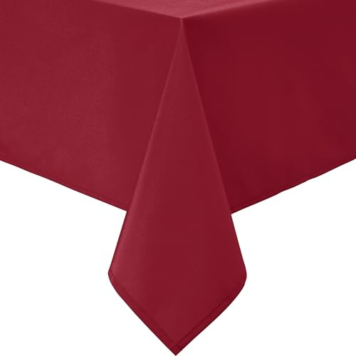 REDBEST Tischdecke New Orleans abwaschbar rot Größe 140x220 cm