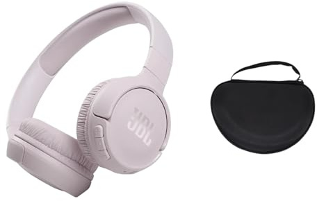 JBL Tune 510BT Wireless On-Ear Headphones Pure Bass Sound, Bluetooth 5.0, 40H Battery, Multi-Point Connectivity, Hands-Free Calls, Lightweight & Foldable Design, Includes Travel Carrying Case