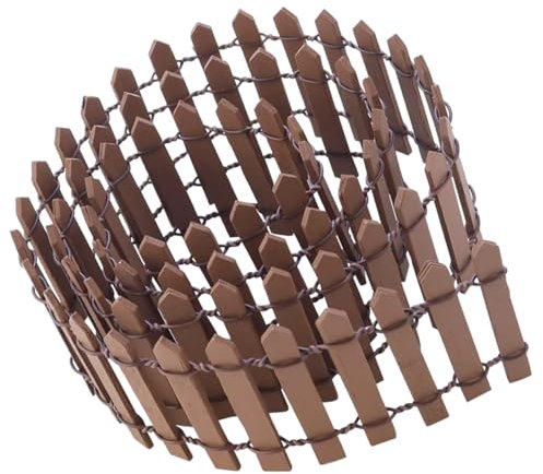 SEWOART Gartenzaun Flexibles DIY Für Puppenhaus Und Landschaften Für Gartenprojekte Und Gestaltungen