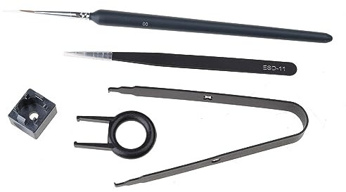 5pcs Keyboard Lube Pen Keycap Puller Remover Mechanical Keyboard For Key Stem Holder For Gateron MX