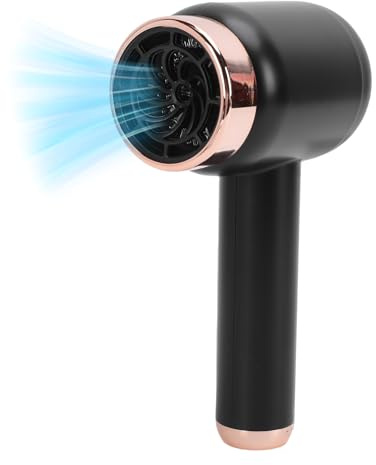 VBESTLIFE Sèche-cheveux sans Fil, 1000 W, Portable, avec Diffuseur et Embout, à Ions Négatifs, USB, pour Hommes et Femmes, Batterie 1500 mAh. (Prise UE 220V)
