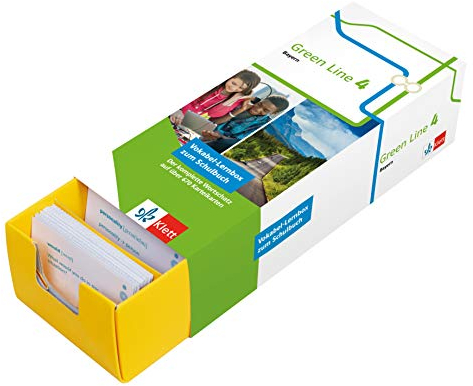 Klett Green Line 4 Bayern Klasse 8 Vokabel-Lernbox zum Schulbuch: Englisch passend zum Lehrwerk üben (Green Line. Ausgabe für Bayern ab 2017)