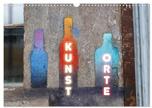 KUNSTORTE (Wandkalender 2026 DIN A3 quer), CALVENDO Monatskalender: Ungewöhnliche Orte, die zu Kunstorten umfunktioniert worden sind (CALVENDO Kunst)