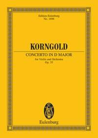 Konzert D-Dur: für Violine und Orchester. op. 35. Violine und Orchester. Studienpartitur. (Eulenburg Studienpartituren)