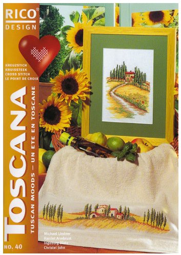 Toscana: 28 Stickideen zum Kreuzstich zählen