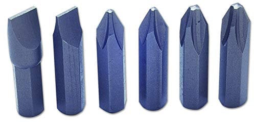 Laser 2180 Impact Driver Bit Set 6pc
