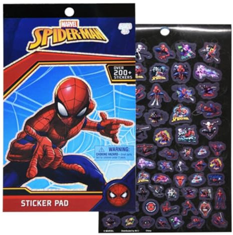 Spiderman 4 Sticker Pad with Over 270 Stickers