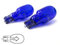 CARALL 2 Stück Halogenlampen 12V Weiß mit Xenon-Effekt (T15 W16W 12V 16W W2,1x9,5d)