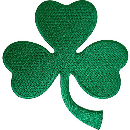 Irish 3 Leaf Shamrock Clover Patch Badge Eisen nähen auf Irland St. Patrick 's Day