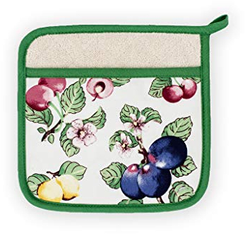 Elrene Home Fashions Villeroy & Boch French Garden Topflappen, Topflappen für die Küche, 20,3 x 22,9 cm