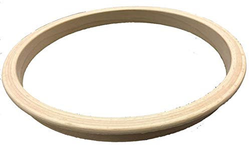 Ross - Arandela de cristal para puertas de casa, caoba, Ø 520 mm