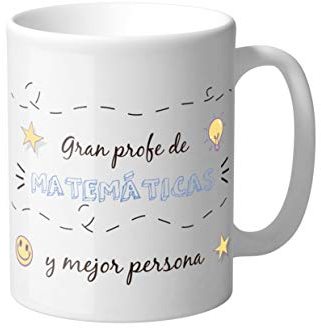 AR Regalos Taza Original para Profesor Gran Profe de - Asignatura - y Mejor Persona - Regalo Original para Profesores y Maestros