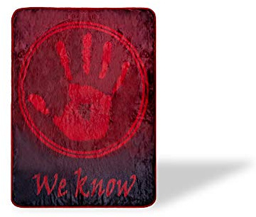 Just Funky The Elder Scrolls Skyrim Dark Brotherhood Fleece Throw Blanket | 60 x 45 Inches