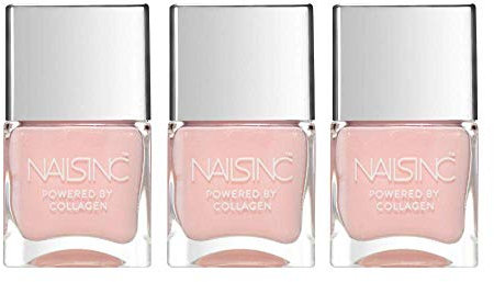 3 x Nails Inc London Nail Polish 14ml - Conceal and Reveal