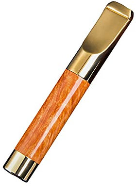 Briar - Portacigarrillos para hombre, con filtro, lavable, con forma de circulación, caja de regalo de madera