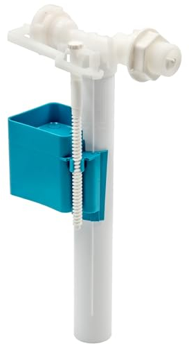 Robinet de remplissage pour WC avec réservoir latéral – Entrée 1/2 – Pièce de rechange pour installation, réparation et entretien des chasses d’eau