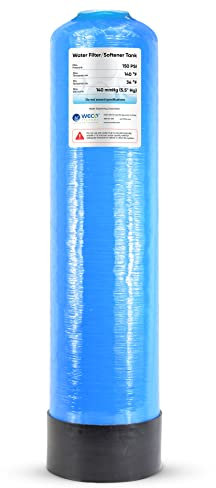 WECO Mineraltank für Wasserenthärter/Filteranwendungen (9x35, blau)