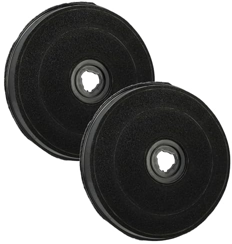 vhbw 2x Filter Aktivkohlefilter kompatibel mit Zanussi ZHT 630 W - 942490000/00, ZHT610W - GZD 0160, ZHT610X - GZD 0160 Dunstabzugshaube