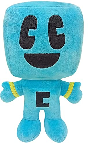 Blau Plüsch Soft Plüschpuppe, Plüschtier Stofftier Spielzeug Cartoon Kinderpuppe Home Plüschdekoration Plüschspielzeug für Kinder Fans Geburtstage Geschenk Sammeln