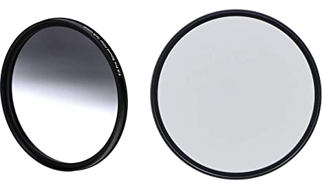 Rollei F:X Pro Grauverlaufs-Rundfilter Soft GND 8 Schraub-Filter mit drehbarem Ring zur Einstellung des Verlaufs entlang der Drehachse(67 mm) & F:X Pro Rundfilter