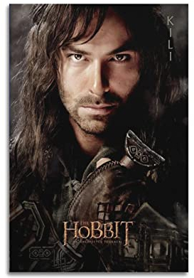 VZRSQZK Filmposter Hobbit, dekoratives Gemälde, Leinwand-Wandposter und Kunstdruck, modernes Familienschlafzimmer-Dekor-Poster, 20 x 30 cm