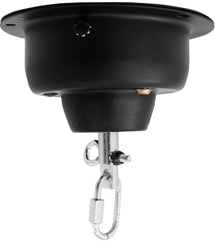 LightmaXX Mirrorball-Motor, Robuster Stahlgehäuse-Drehmotor, Geeignet für Spiegelkugeln, 1,5 U/Min, 40 cm Durchmesser, 4 kg Tragfähigkeit