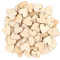 Giantree 100 Stück 3cm Holzherzen zum Beschriften, Herzdekoration Holz DIY Handwerk Holz Herzen Unbehandelt Unbemalt Holzherzen Beschriften für Tischdekoration Hochzeit Geburtstag Weihnachten