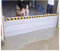 Aluminium-Flutschutz-Absperrschild für Garagentor, abnehmbare Wasserstopper-Panel, Anti-Überschwemmungswand mit temporären Dämmen, Größe: 140 x 20 cm