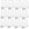 OSALADI 40pcs Extendable Fridge Dividers Plastic Refrigerator Partition for Glass Shelves Freezer Door Organizers Pantry Grid Separator