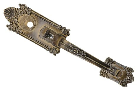 Angoily Türgriff Vintage Metall Türschloss Haustürschloss Türgriffschloss Türsicherheitsgriffschloss Türschließe Türschloß Türschlossgriff Außenbereich Schloss Für Tür