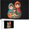 Nesting Doll Russian Jigsaw Puzzle for Adults 1000 PCS Wooden Challenging Puzzles for Home Party Decor