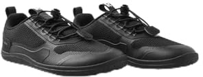 Reima Tallustelu Kinder Barfußschuhe - Leichte, minimalistische Barfußschuhe für Jungen und Mädchen - Breite Zehenkappe, Wasserabweisende Membran, Flexible 4-mm-Sohle - Black, 35