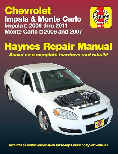 Chevrolet Impala & Monte Carlo 2006-11