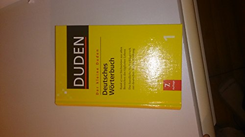 Deutsches Wörterbuch: Das handliche Nachschlagewerk zur deutschen Rechtschreibung (Der kleine Duden)