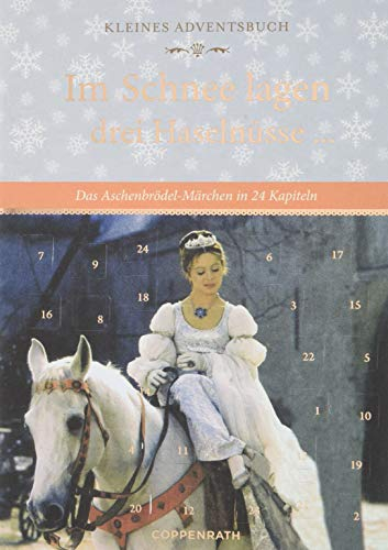 Kleines Adventsbuch - Im Schnee lagen drei Haselnüsse ...: Das Aschenbrödel-Märchen in 24 Kapiteln