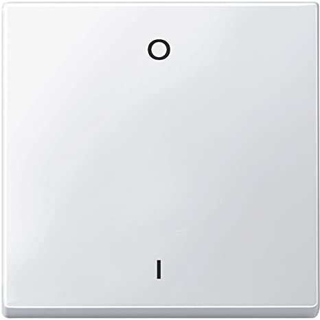 Merten 433219 Wippe mit Kennzeichnung 0/1, polarweiß, System M