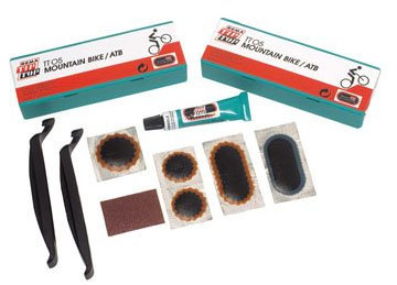 TIP TOP Fahrradschlauch-Reparaturset mit Werkzeugen - Box Tt05