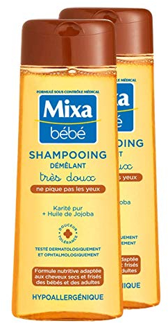 Mixa bebe Shampooing demelant tres doux 2er (2 x 250 ml)