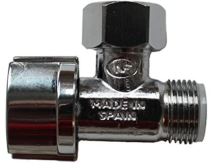 Robinet d'arrêt 1/4 de tour équerre manette ABS Arco