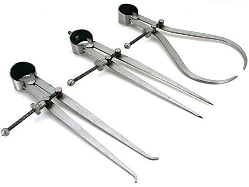 New 3 Stück Spring Bremssattel Set – Innen Außen & Trennwand 30,5 cm Zoll/300 mm – Mess-Werkzeug, Werkstatt, Werkzeug Raum