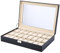 Cocoarm Uhrenbox Herren Damen Uhrenkasten 24 Uhren Uhrenkoffer Uhrenschatulle Schmuck für 24 Armbanduhr Aufbewahrungsbox für Schmuck oder Armbandkollektion usw