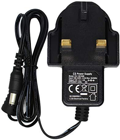 Security-01 AC to DC 12V 1.5A Power Adapter Supply, Plug 5.5mm x 2.1mm