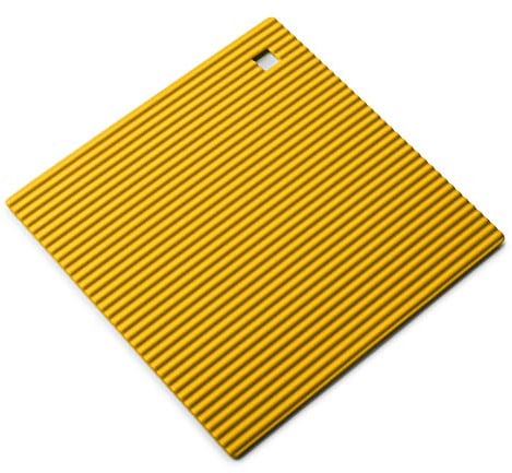 Zeal Silicone Heat Resistant Non-Slip Trivet Pot Rest (18cm) -Mustard