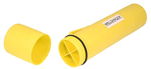 WELDINGER Elektrodenköcher 85 x 370 mm wasserdicht 4 Kammernfür Schweißelektroden