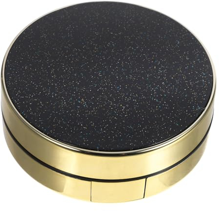 Healifty Kompakter Behälter mit Luftkissen, leer, für Foundation, Make-up, Puder, Quaste
